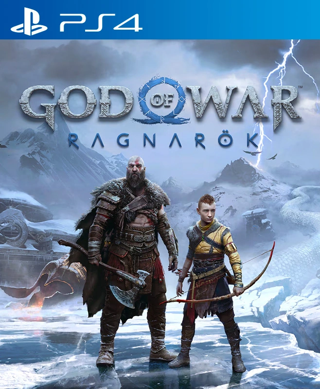 Carátula de God of War Ragnarok para PS4 y PS5