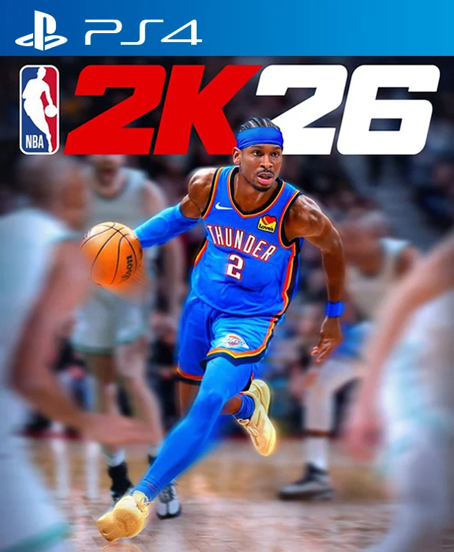 Carátula de NBA 2K26 para PS4 y PS5