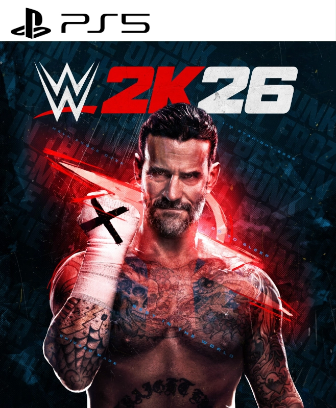 Carátula de WWE 2K26 para PS5